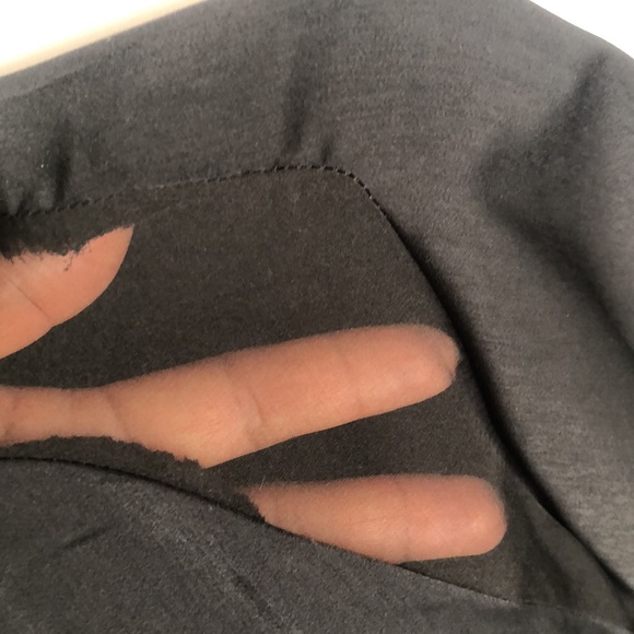 Zara Black Silky Short Sleeves Mesh Details Loose Fit Top Blouse Shirt S… - Picture 3 of 4